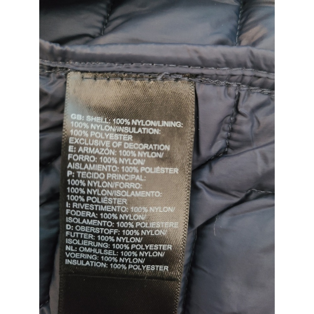 The North Face Mens Thermoball Eco Jacket Navy Blue Puffer S NF0A3KTV - Picture 5 of 10